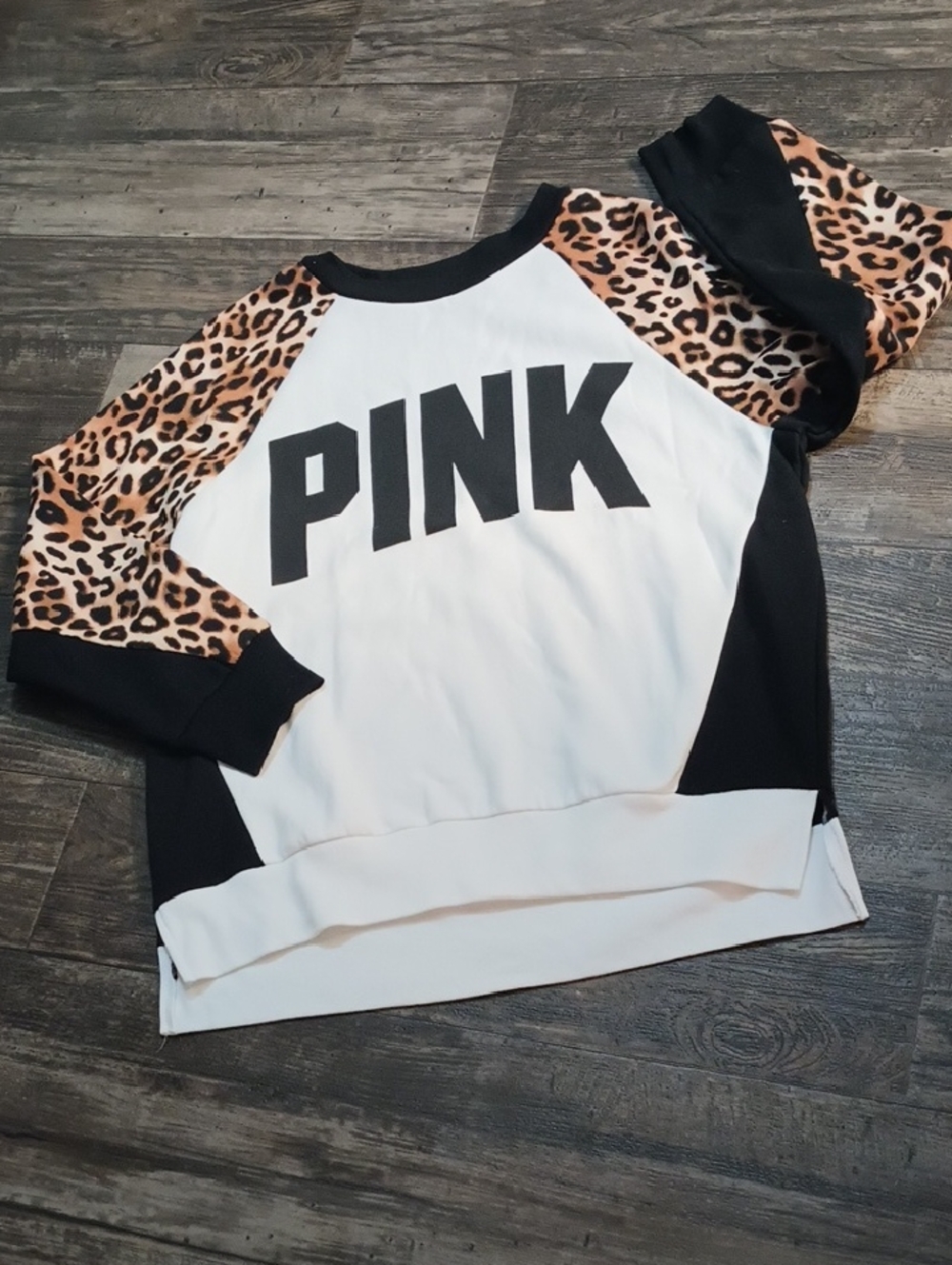 Victoria's Secret's PINK High Low Crewneck Pullover - Picture 5 of 8